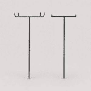 Solid Double Alarm Rod Holder