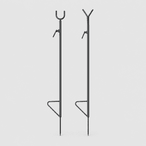 single telescopic rod holder set